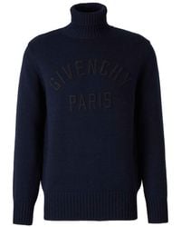 Givenchy - Cotton Turtleneck Sweater - Lyst