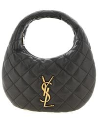 Saint Laurent - Dark Icarino Small Hobo - Lyst