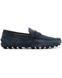 Tod's - Suede Moccasin Moccasin - Lyst