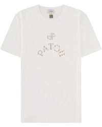 Patou - Logo Crew Neck T-Shirt - Lyst