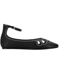 Isabel Marant - Ankle Strap Ballet Flats - Lyst