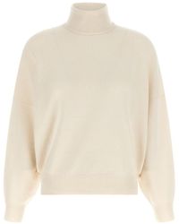 Brunello Cucinelli - Ribbed High Neck Beam - Lyst