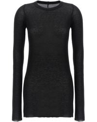 Rick Owens - Ribbed" T-Shirt - Lyst