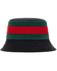Gucci - Signature Color Block Bucket Hat - Lyst