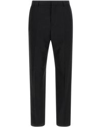 Saint Laurent - Wool Dress Pants - Lyst