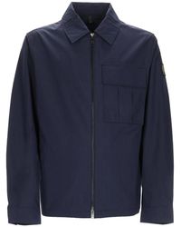 Belstaff - Solid Shirt Collar Jacket - Lyst