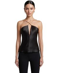 Ferragamo - Halter Neck Top - Lyst