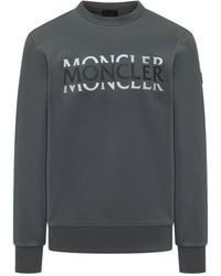 Moncler - Dark Logo Sweatshirt - Lyst