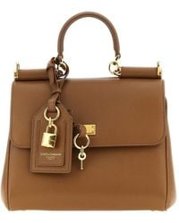 Dolce & Gabbana - Sicily Small Satchel - Lyst