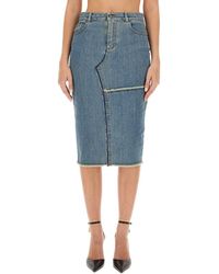 Tom Ford - Slim Fit Midi Skirt - Lyst