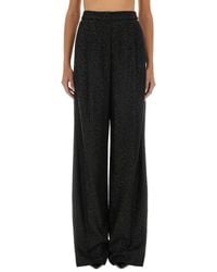 Max Mara - Regular Flat Front Pants - Lyst