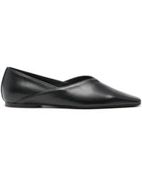 TOTEME - Everyday Leather Flats - Lyst