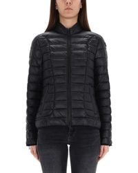 DIESEL - Quilted Mandarin Collar Jacket - Lyst