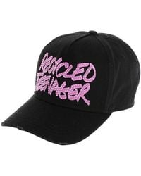 DSquared² - Solid Baseball Cap - Lyst