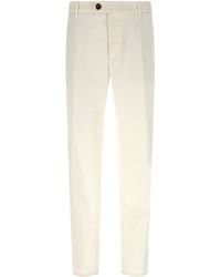 Brunello Cucinelli - Comfort Flat Front Pants - Lyst