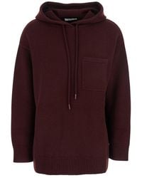 Max Mara - Solid Hood Sweatshirt - Lyst