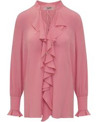 The Seafarer - Band Collar Top - Lyst