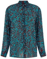 Dries Van Noten - Light Regular Embellished Shirt - Lyst