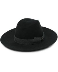 Borsalino - Deva Solid Fedora Hat - Lyst