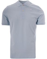 K-Way - Solid Shirt Collar Polo - Lyst