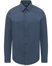 Burberry - Regular Solid Shirt - Lyst