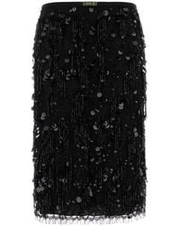 Gucci - Lace Skirt - Lyst