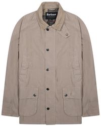 Barbour - Solid Shirt Collar Jacket - Lyst