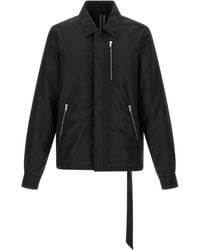 Rick Owens - 'Concealed Zipfront' Jacket - Lyst
