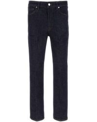 Nine:inthe:morning - Dark Straight Jeans - Lyst