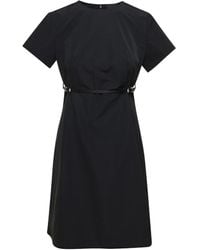 Givenchy - Voyou Cotton Blend Mini Dress - Lyst