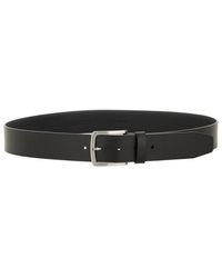 BOSS - Solid Buckle Belt - Lyst