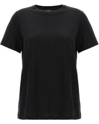 Theory - Crewneck T-Shirt - Lyst