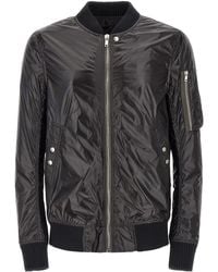 Rick Owens - Solid Bomber Jacket - Lyst