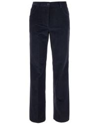 Semicouture - Regular Flat Front Pant - Lyst