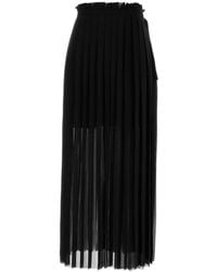 Ami Paris - Ami Polyester Skirt - Lyst