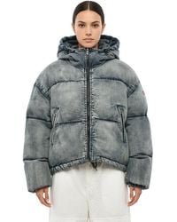 DIESEL - Quilted Hood Jacket - Lyst