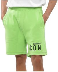 DSquared² - Regular Logo Shorts - Lyst