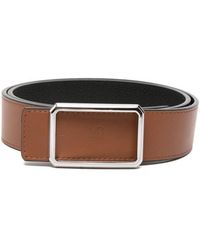Maison Boinet - Rectangular Buckle Belt - Lyst