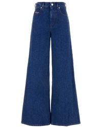 Marni - Denim Wide-Leg Jeans - Lyst
