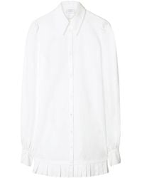 Off-White c/o Virgil Abloh - Shirt Collar Mini Dress - Lyst