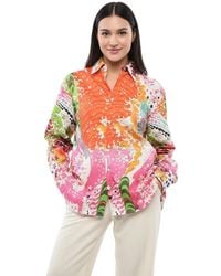 DSquared² - Regular Abstract Shirt - Lyst