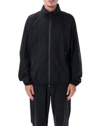 Moncler - Solid Mock Collar Jacket - Lyst