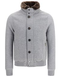 Moorer - Mock Collar Jacket - Lyst