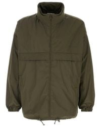 Saint Laurent - Mock Collar Jacket - Lyst