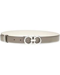 Ferragamo - Solid Reversible Belt - Lyst
