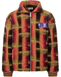 Gcds - Checks Shirt Collar Jacket - Lyst
