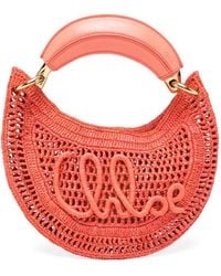 Chloé - Summer Banana Rafia Mini Hobo Bag - Lyst