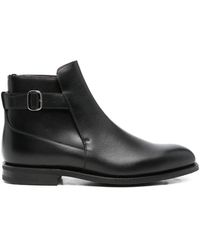 Church's - Buckle-Fastening Leather Ankle Boots - Lyst