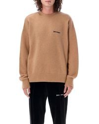 Palm Angels - Basic Logo Sweater - Lyst