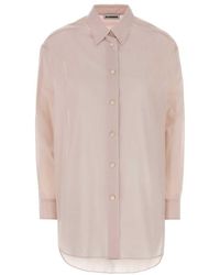 Jil Sander - Relaxed Solid Shirt - Lyst